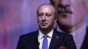 Logonun bulunduğu görseller basına sızarken, memleket hareketi sloganıyla. Muharrem Ince Bin Gunde Memleket Hareketi Baslatti