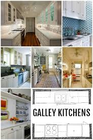 charming galley kitchen layouts island