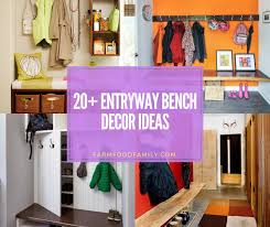 You are sure to receive plenty of compliments from this coat rack and bench. 20 Stunning Entryway Bench Decor Ideas Designs For 2021