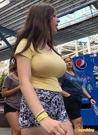 Big titties candid