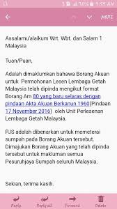 Borang permohonan lesen tred, perniagaan dan perindustrian. Pesuruhjaya Sumpah Lahad Datu Home Facebook