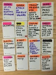 Hilarious cards against humanity answers. 100 Cards Against Humanity Ideas Cards Against Humanity Cards Of Humanity Diy Cards Against Humanity