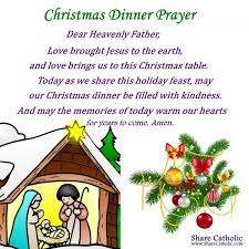 Start your feast off right with some gratitude. A Christmas Dinner Prayer