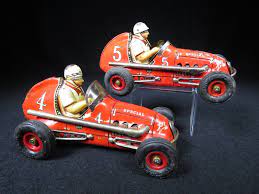 Rare Pair Of 2 Indy Special Midget Race Car Tin Friction E T Co Yonezawa Japan Toy Race Cars Vintage Toys Classic Toys