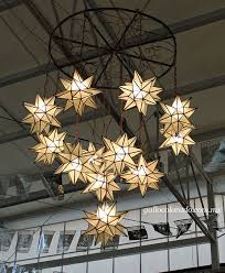 We offer a wide range of options to customize lighting solutions. Frosted Glass Star Chandelier This Picture Was Taken During Expo Enart Tlaquepaque 2015 In 2021 Star Chandelier Star Pendant Lighting Home Lighting