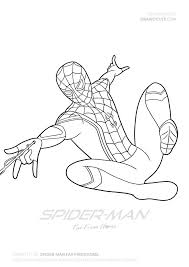 Spider Man Far From Home Spiderman Spiderverse Farfromhome Howtodraw Coloringpages Fanart W Spider Coloring Page Spiderman Coloring Drawing Superheroes