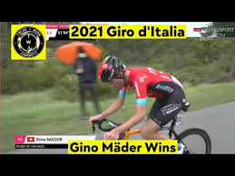 Primoz roglic steht vor dem gesamtsieg. Gino Mader Wins 2021 Giro D Italia Stage 6 Breakaway 3 3 Km Solo Attila Valter Leads Youtube