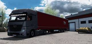 Ets2 Mercedes Benz New Actros 2019 V1 2 1 38 X Mercedes Benz Mercedes Benz