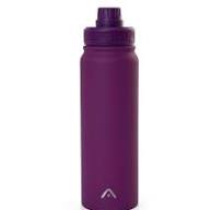 Garrafa Térmica 800ml Inox Academia Ysla Roxa Alma Genius