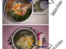 Resep Mpasi 6m Menu 4 Bintang Bubur Ayam Komplit Oleh Putri Khaerani Recipe Resep Makanan Bayi Makanan Bayi Makanan Dan Minuman