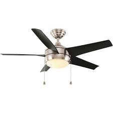 Best part of the job is working mostly by yourself. Home Decorators Collection Part 37565 Home Decorators Collection Windward 44 In Led Brushed Nickel Ceiling Fan With Light Kit Ceiling Fans Home Depot Pro