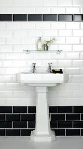 Modern blue bathroom sink aqua tile for bathrooms. Black Tile Floor White Walls Novocom Top