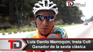 Luis Danilo Marroquín gana la sexta clásica de ciclismo nacional