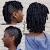 Medium Length Natural Hair Style