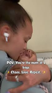 I’m one spilled snack away from a full meltdown… but also, I’d die for  these little tornadoes 🫠🩵, Life with 4 boys is basically cardio, comedy,  and constant negotiations — but even