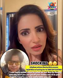 In a shocking revelation, actress Navina Bole opened up about an  uncomfortable experience she had with filmmaker Sajid Khan during the early  stages of her career around 2005–2006, when she had participated