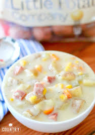 Crock Pot Ham Potato Corn Chowder Recipe Potato Corn Chowder Crockpot Ham Ham Potato