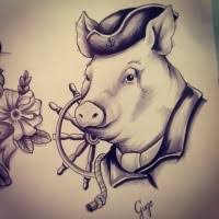 In various cultures, a pig stands for prosperity and wealth. Pig Tattoo Designs Page 2 Tattooimages Biz