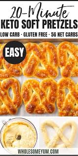 Low Carb Gluten Free Keto Soft Pretzels Recipe Wholesome Yum Gluten Free Soft Pretzel Recipe Keto Recipes Easy Gluten Free Soft Pretzels