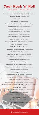37 Rock N Roll Songs To Soundtrack Your Holiday Season Holiday Playlist Holiday Music Playlist