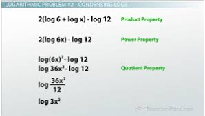 This worksheet is a pdf document. Practice Problems For Logarithmic Properties Video Lesson Transcript Study Com