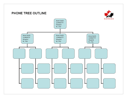 50 Free Phone Tree Templates Ms Word Excel Á… Templatelab