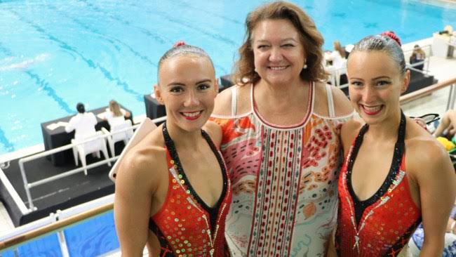 Gina Rinehart rewards 'amazing' Aussie swimmers with cash bonuses following dominant performance at World Aquatics Championships | Sky News Australia