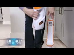 Bissell Powerfresh Lift Off Steam Mop 1544f Powerfresh Lift Off Steam Mop Pet Orange Youtube
