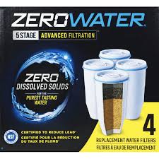 Make sure to wash the zerowater pitcher with a soft sponge and some liquid soap before using. Zerowater Water Filter Replacement 4 Each Instacart