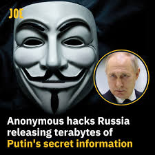 The secretive group unleashed a huge cyber attack.