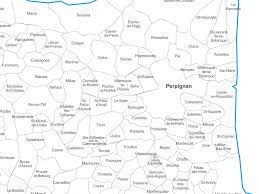 Sur le plan touristique, le petit train jaune permet de. Carte Personnalisable Des Villes Et Communes Des Pyrenees Orientales