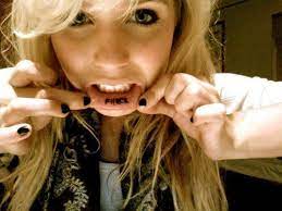 I Want To Get An Inner Lip Tattoo So Badly I Want It To Have A Little Cross Or Like An Elephant Or Something Reall Lip Tattoos Inner Lip Tattoo Classy