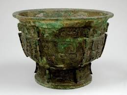 Bronze Chinese Ritual Vessel Shang Period C 1100 Bce Chinese Bronze Ancient China Chinese Art