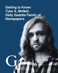 Get to know Tyler A. McNeil @tyleramcneil , a reporter covering stories  that matter to you for the Daily Gazette Family of Newspapers. #journalism  #people #support #localjournalism #dailygazette #leaderherald #recordernews  #therecordernews