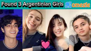 I Found 3 Argentinian Girls on Omegle 💓। 