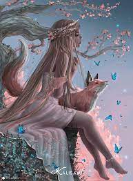Frozen Spring By Kalisami On Deviantart Anime Art Fantasy Beautiful Fantasy Art Concept Art Characters