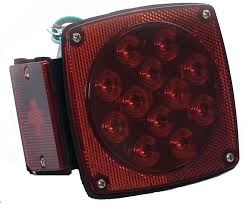 Uriah Square Led Stop Turn Tail Light Murdoch S
