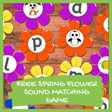 Circle 'a' words circle 10 words that start with a. Beginning Sound Flowers Printable Matching Game Nurtured Neurons