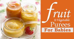 21 Fruit And Vegetable Puree Baby Food