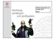 Ett pragmatiskt fenomen ur tvÃƒÂ¥ perspektiv