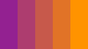 Purple is a strong and powerful color with positive connotations like magic, luxury, and creativity. Purple To Orange Color Scheme Orange Schemecolor Com