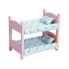 beautifu pink painted doll bunk bed solid wood handcrafted amish made doll bunk beds baby doll bed baby bed