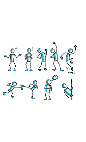 Flipchartmannchen Strichmannchen Flipchart Gestalten Flipcharts Flipchart