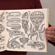 The abbott color wheel and digital palettes allow tattoo artists to understand color theory and apply the concepts directly to tattooing. Megamunden S The Tattoo Flash Coloring Book Tattoodo