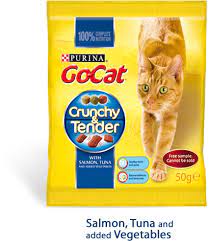 50g Go Cat Crunchy Tender Cat Food Sample Uk Only Free Cat Food Pet Vitamins Natural Pet Food
