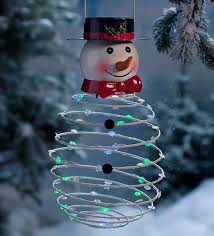 Check spelling or type a new query. Solar Powered Lighted Snowman Hanging Decoration Plowhearth
