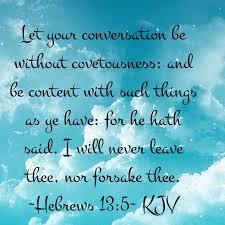Thou hast been my help; Hebrews 13 5 King James Version Kjv Encouraging Verses Read Bible Bible Apps