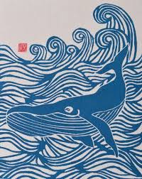 Epingle Par Krista Witew Sur Inspire Whale Tattoo Art Japonais Linogravure Art Baleine