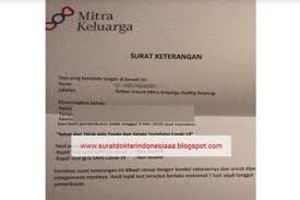 Surat Keterangan Bebas Covid 19 Dijual Online Rs Mitra Keluarga Protes