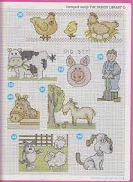 Shop from 4,000 patterns & kits. 10 Best Barn With Cow Pig Horse Birth Announcement Ideas Cross Stitch Patterns Counted Cross Stitch Cross Stitch